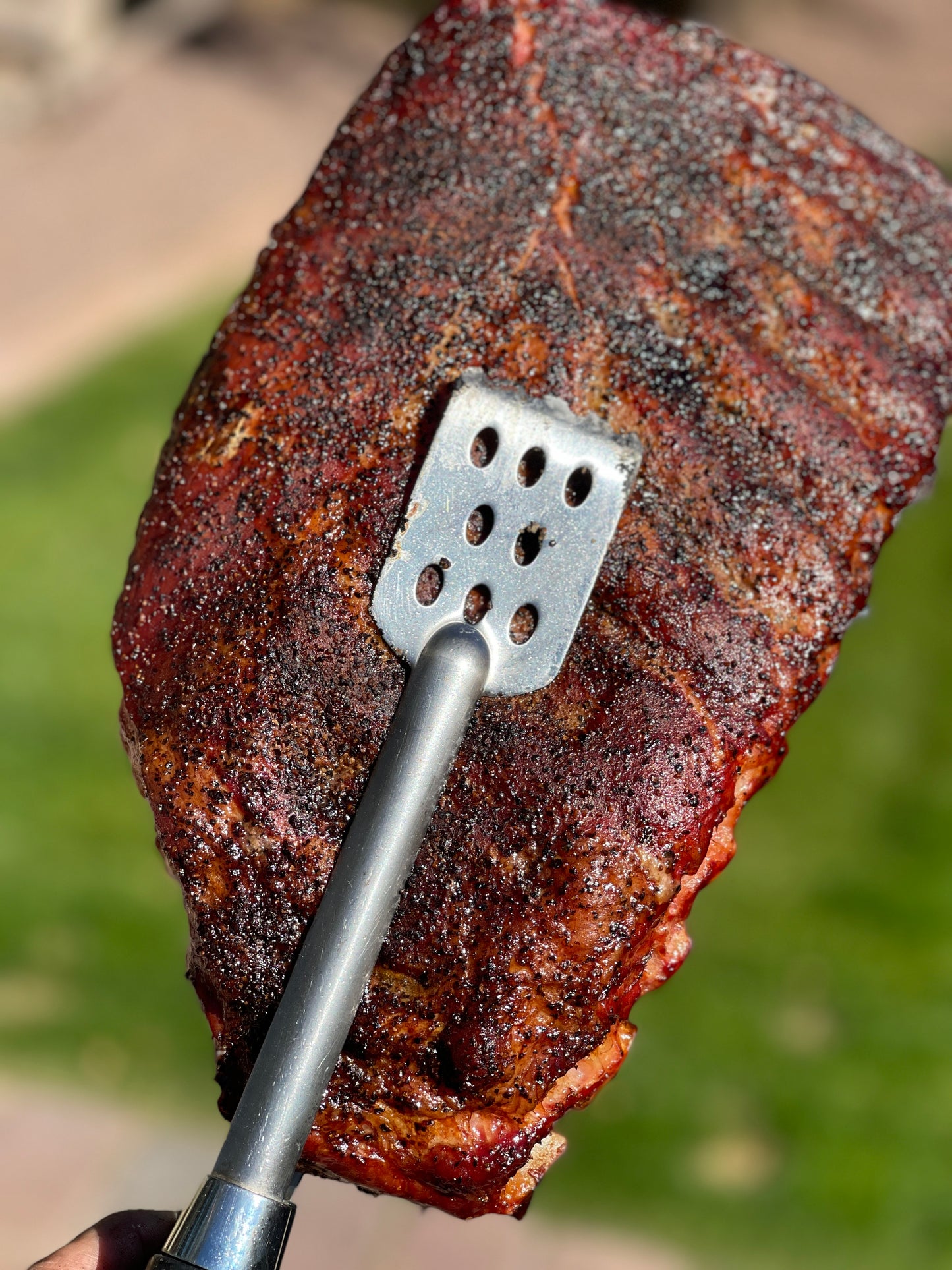 Mesquite Smoked Pork Spareribs