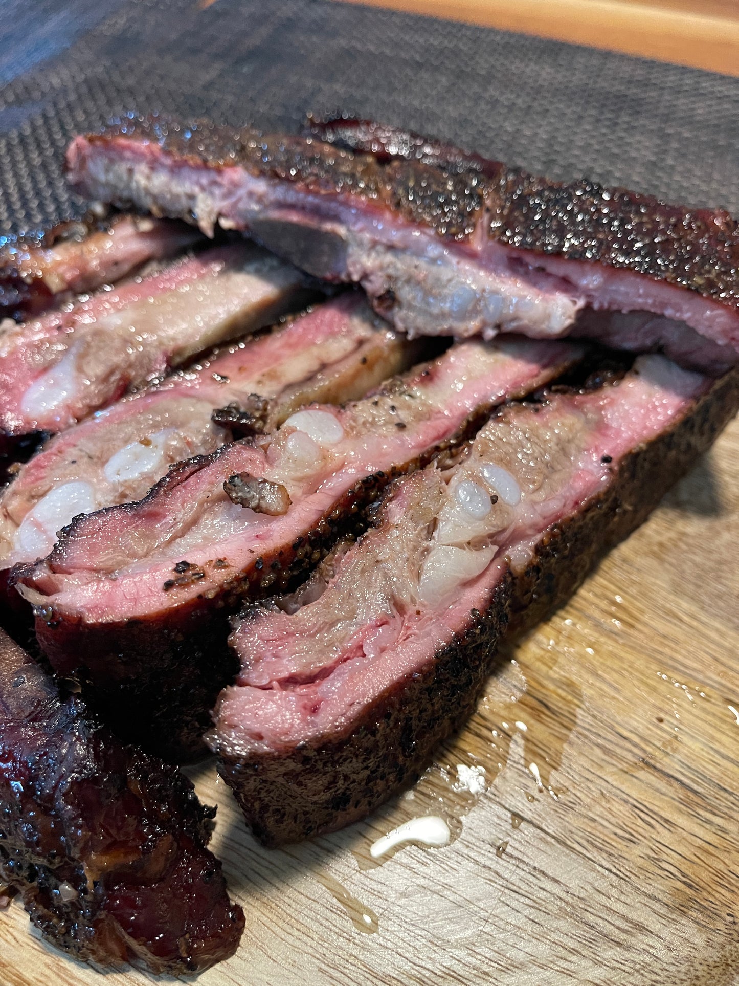 Mesquite Smoked Pork Spareribs