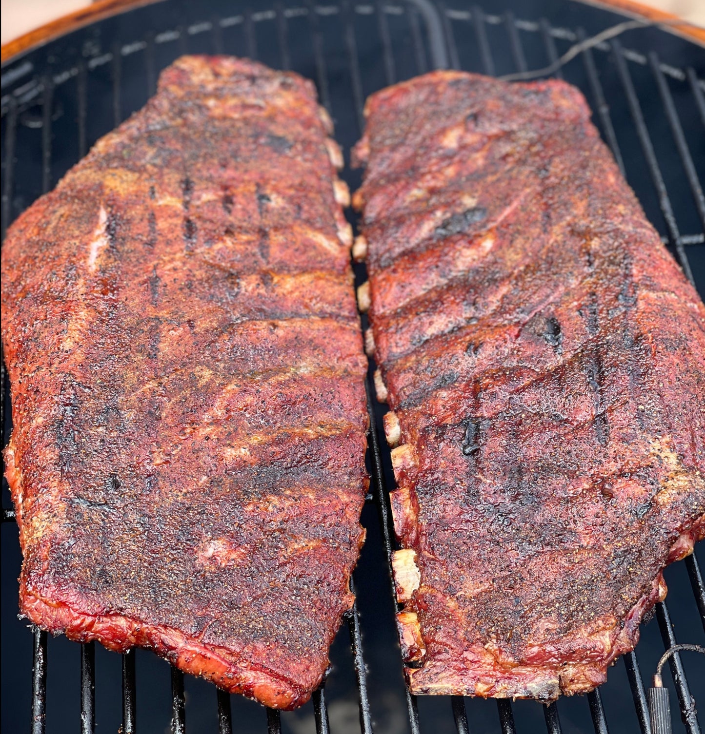 Mesquite Smoked Pork Spareribs