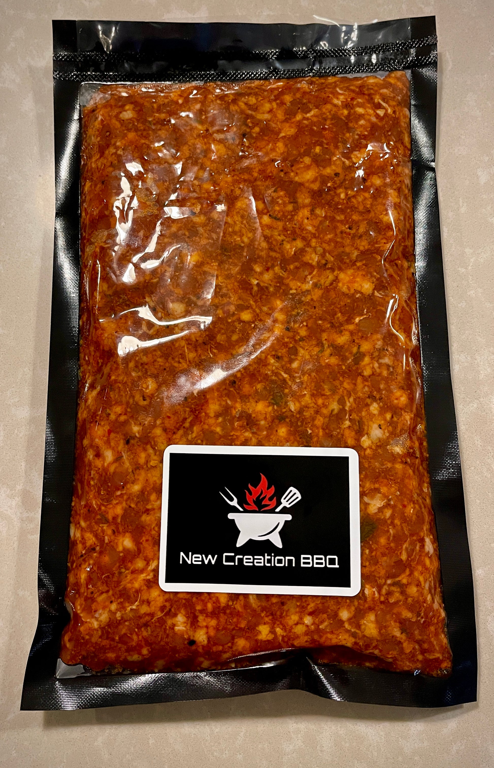Small-bathc beef and pork blend chorizo sausage in Phoenix, AZ. Shipping Nationwide