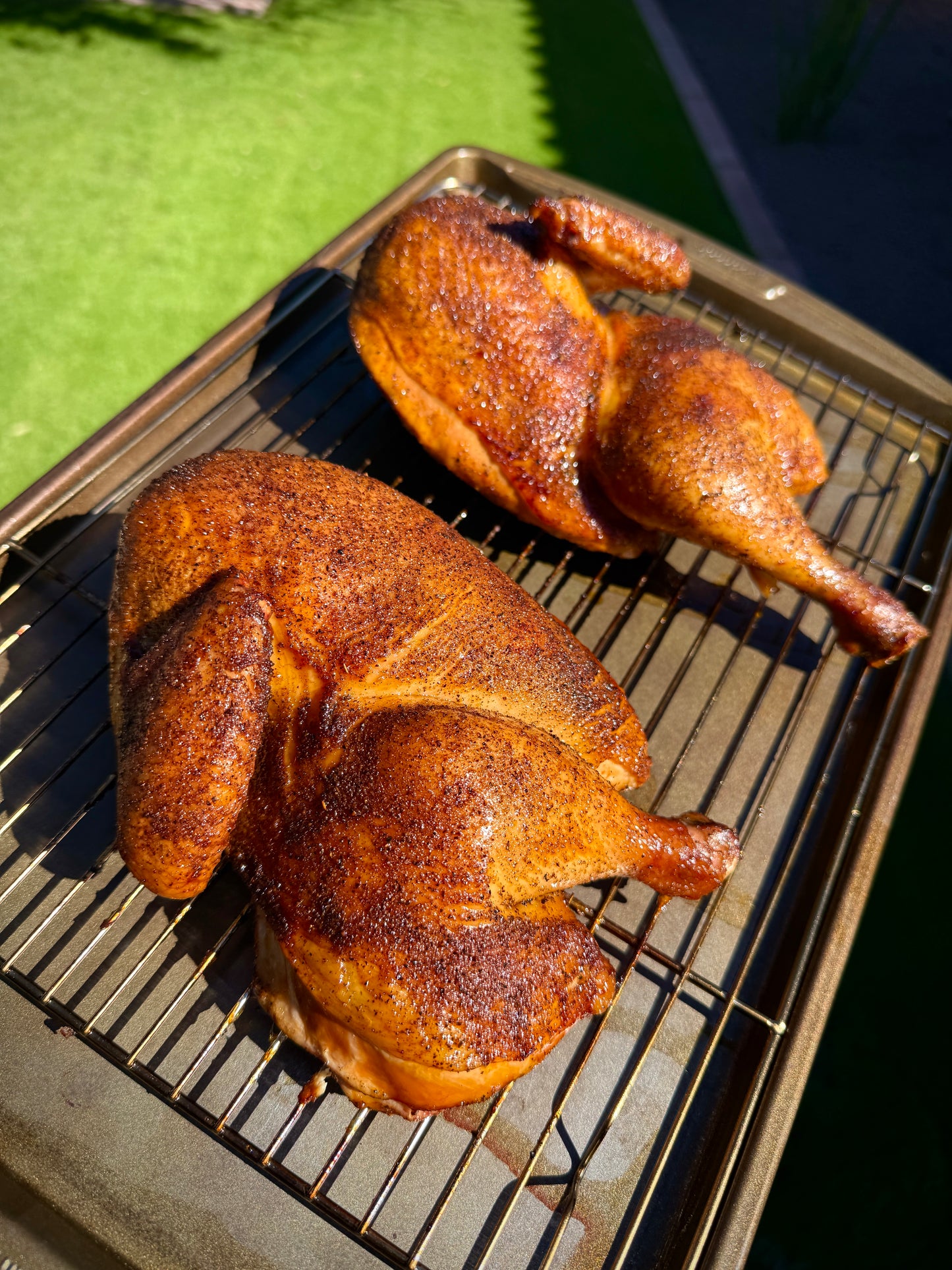Smoked Half Chicken