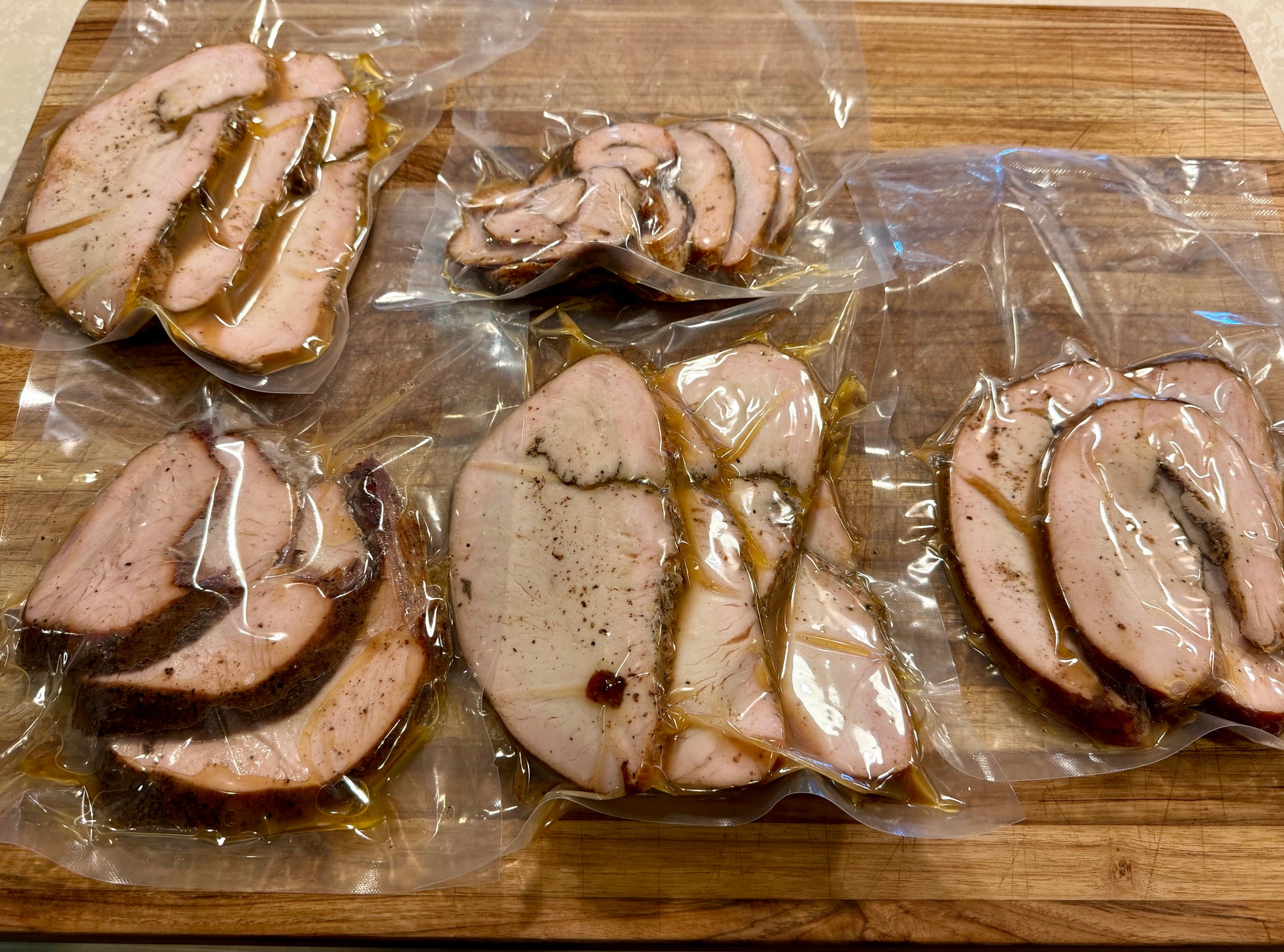 Packaged smoked turkey breast slices ready to ship from Phoenix, AZ