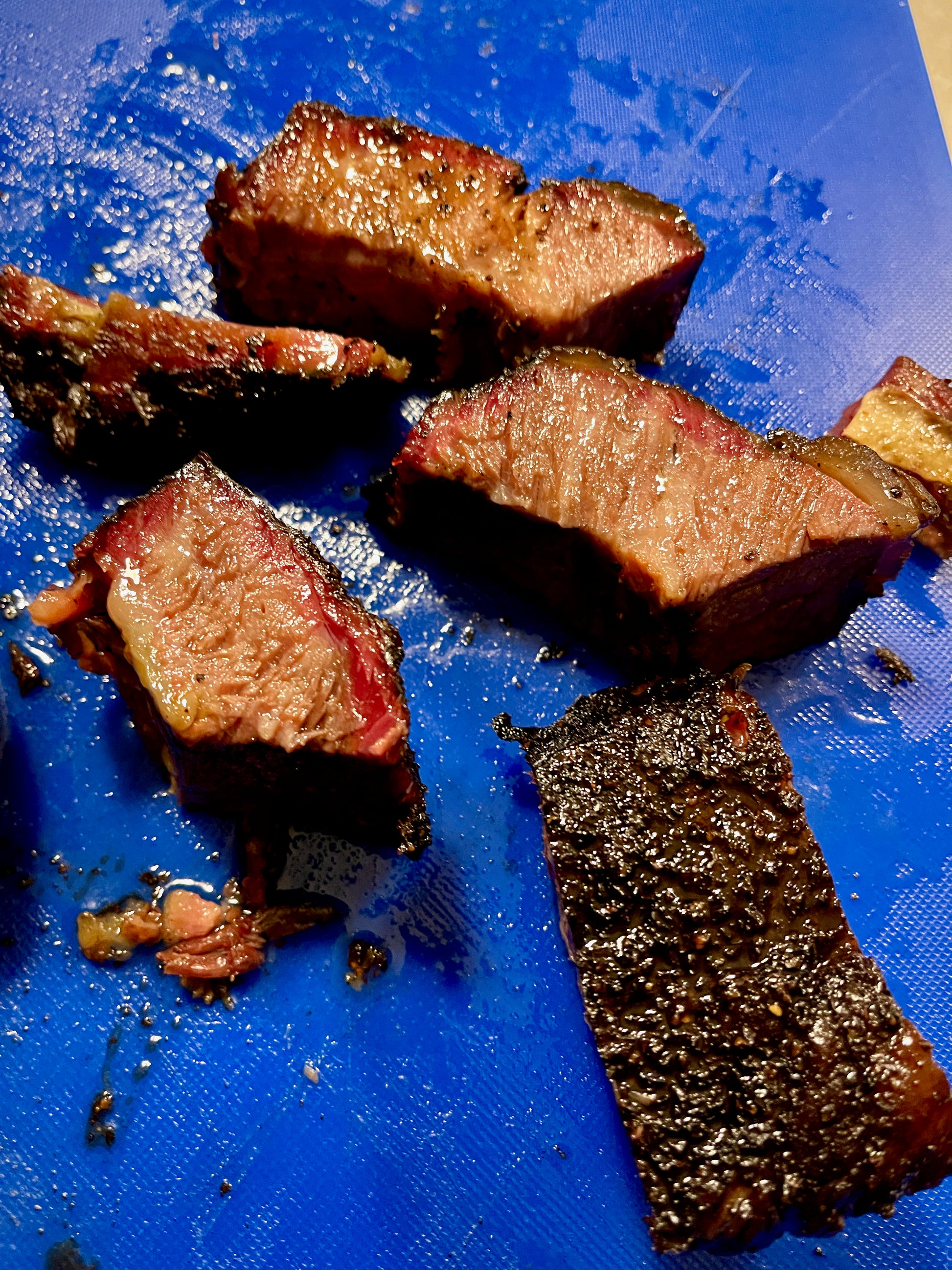 Smoked beef plate ribs with deep mesquite barbecue flavor in Phoenix, AZ